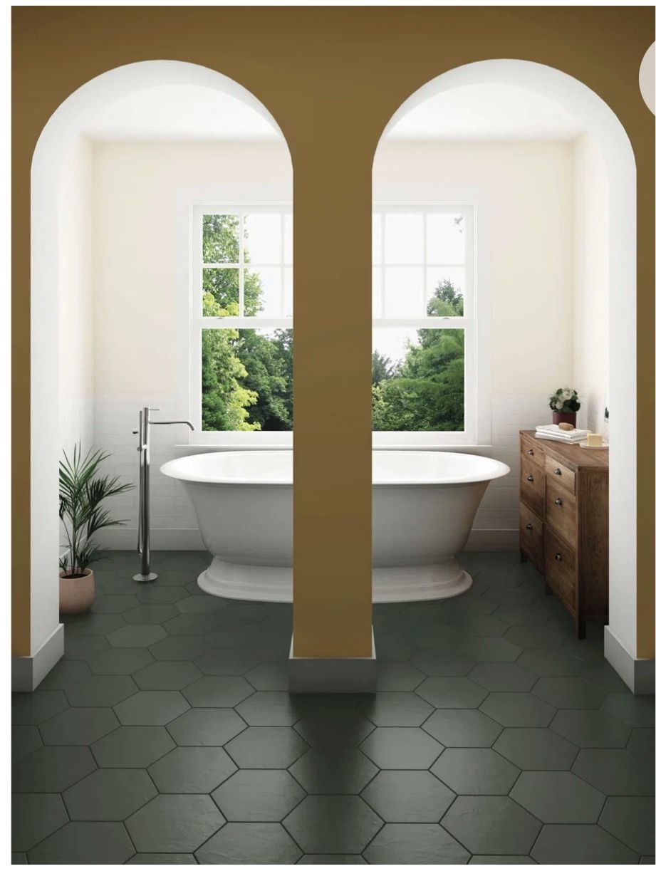 Makoto Hexagon Tile (Green)