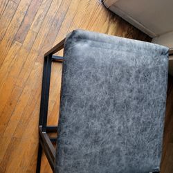 Stools chair Gray Chacoal color 