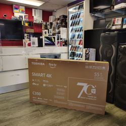 Toshiba Smart TV 55" brand new - on special cash deal $299 🤩✅