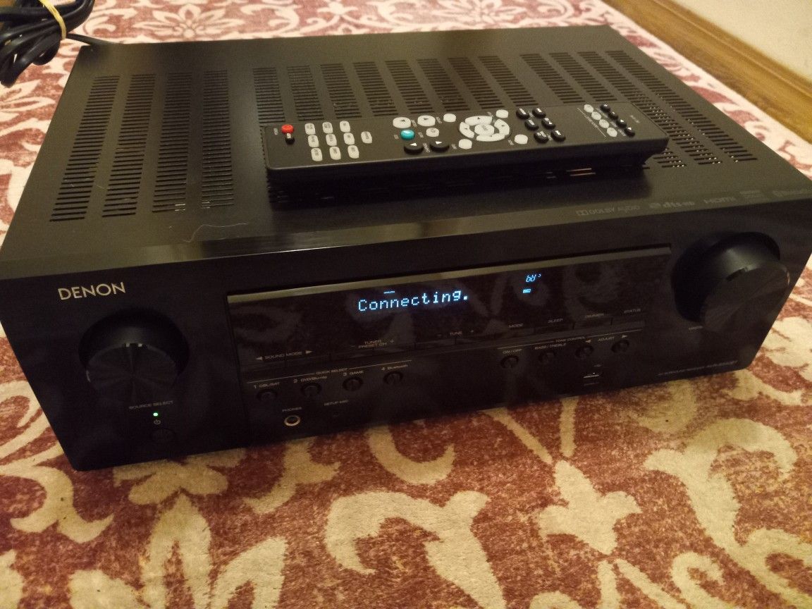 Denon AVR-S540BT Bluetooth Home Stereo Receiver 
