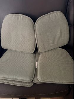 6 Dining Chair Seat Cushions Set