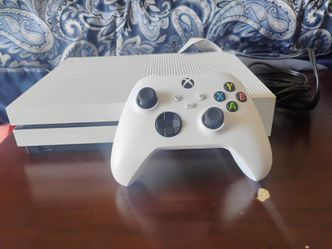 Xbox with controller