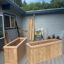 Cedar Planters 