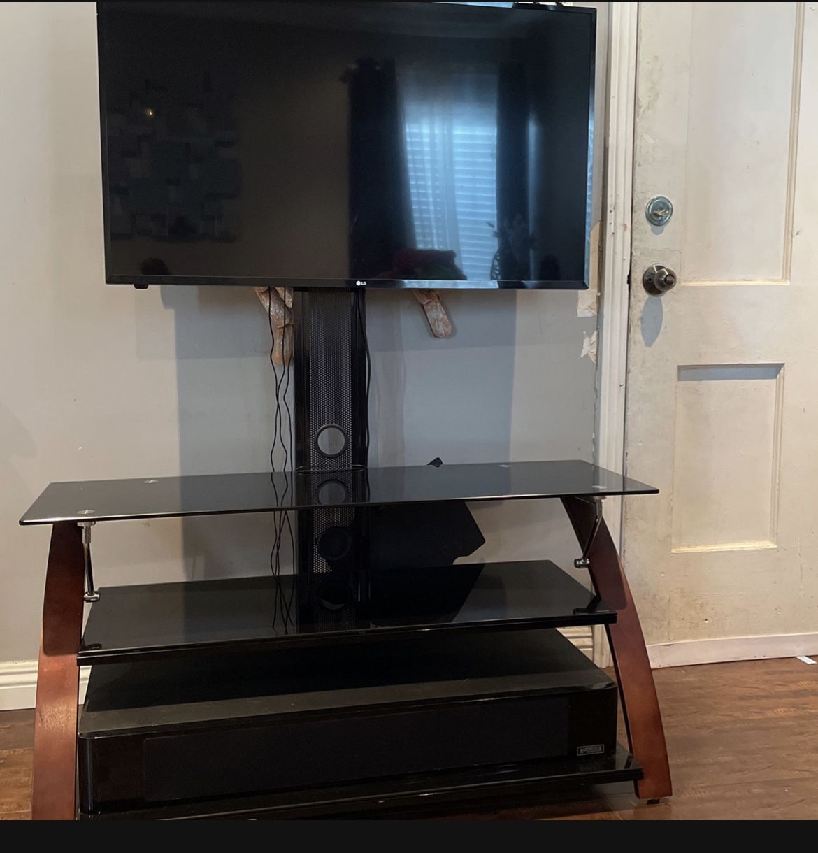 tv stand holder like new 