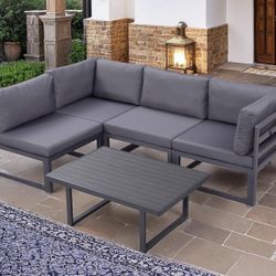 New Grey Outdoor Sectional 