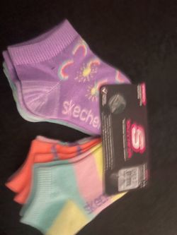 Girls sketchers socks