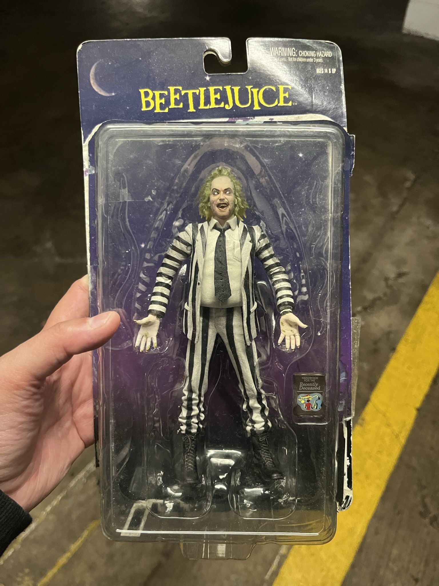 Cult Classic Vintage Neca Beetlejuice Action Figure