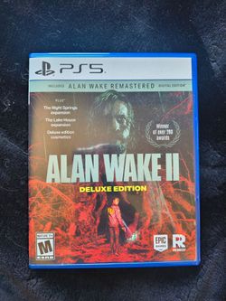 PS5 Alan Wake 2 Deluxe Edition