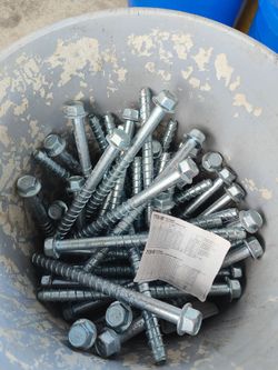Titen HD Concrete Screw Anchors Bulk Lot (68 Pieces)