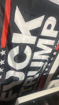 Anti-Trump Novelty Flag