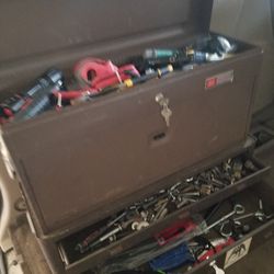 Two Tool Boxes: Kennedy And Craftsman 