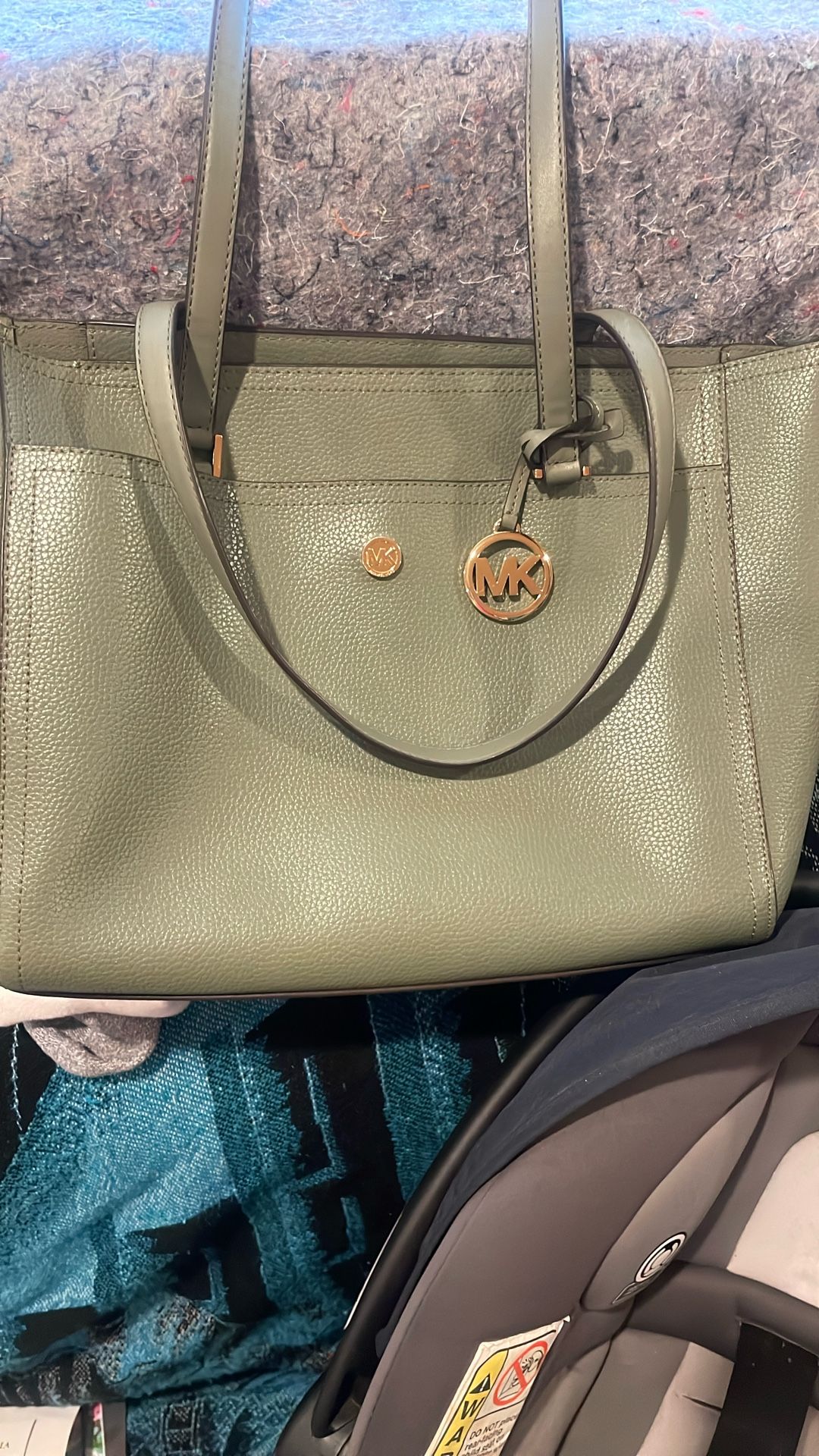 MK Large Tote Bag Olive