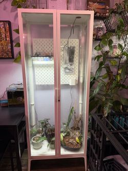 IKEA glass cabinet