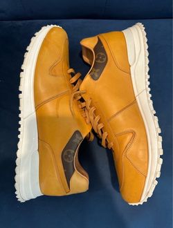 Louis Vuitton Tan Men’s Run Away LV Sneakers