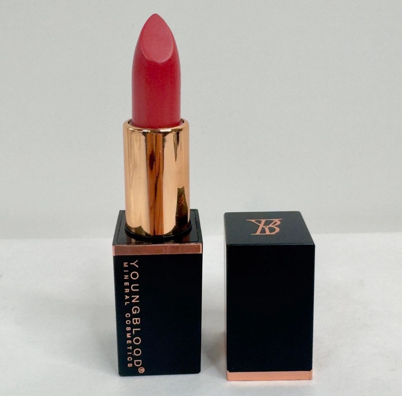 Youngblood Mineral Cosmetics Lipstick Rosewater Full Size Makeup Beauty Lips