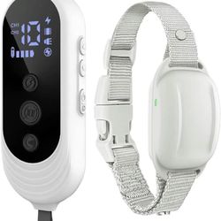 Dog Shock Collar,Dog Anti Bark Collar with Remote,Training E-Collar for Large, Medium, Small Dogs