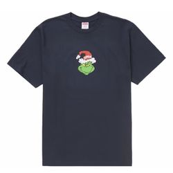 Supreme Grinch Navy Tee Size L 