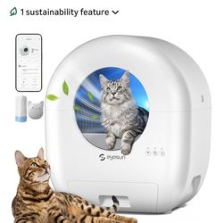 Self cleaning litter  box
