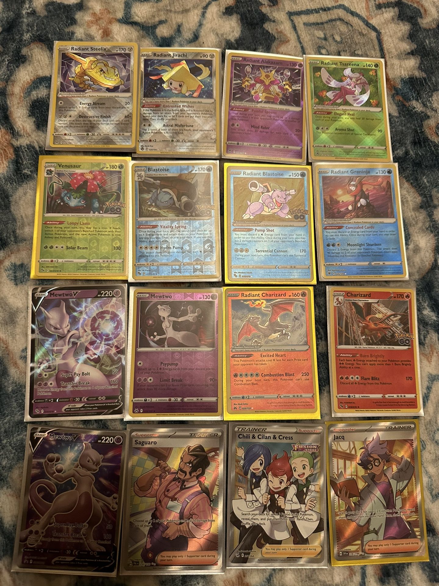 pokemon  16cards for 20$