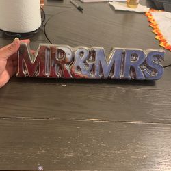 Mrs&Mr. WEDDING DECOR