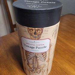 Skeletal System Vintage Puzzle 