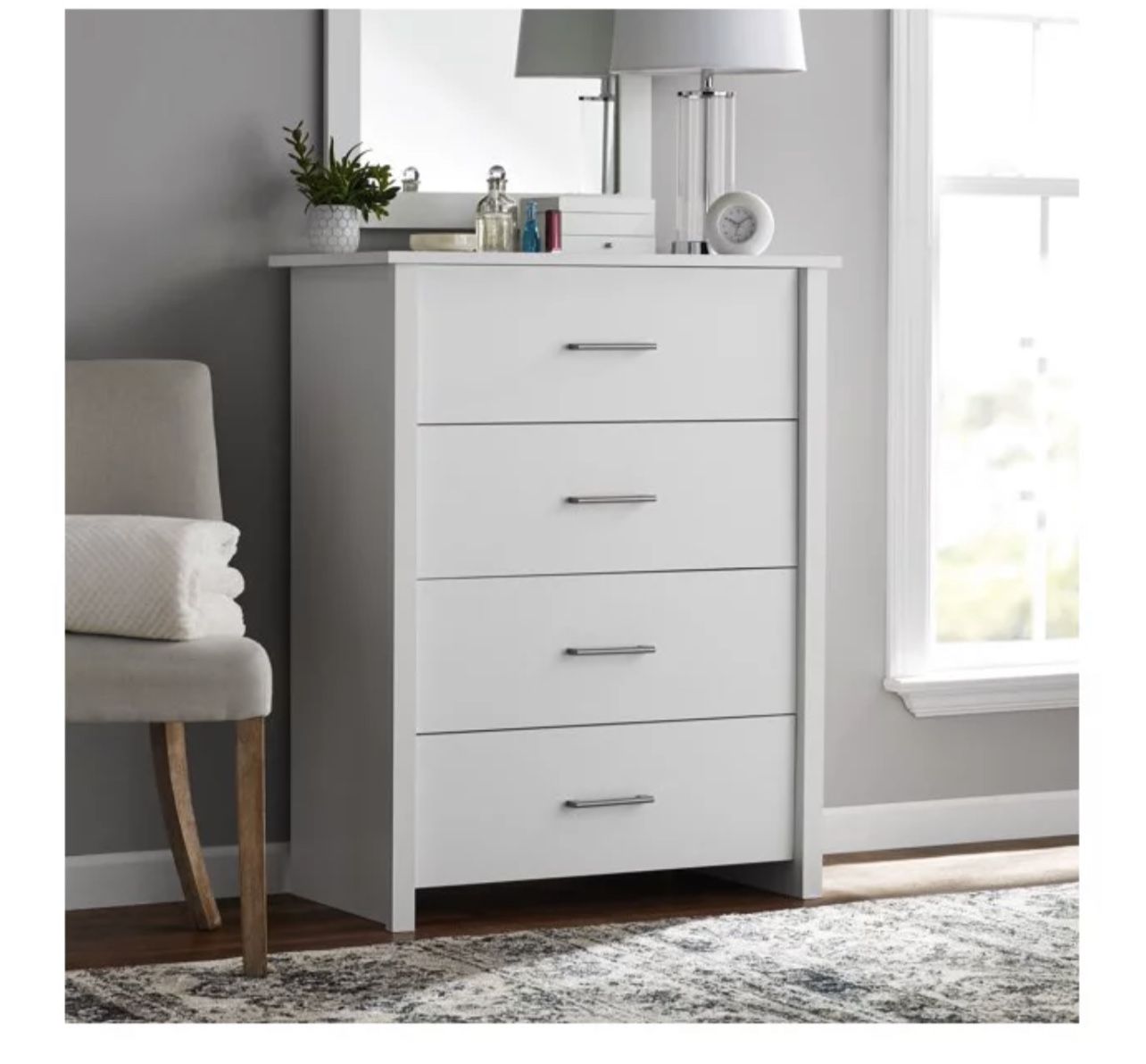 Modern Dresser drawer   (white) 