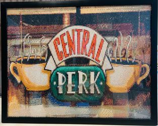 Central perk diamond art