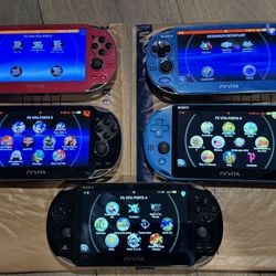 Modded Psvita 1000 2000 Models 512Gb Sd Card With Over 12k Games On It 