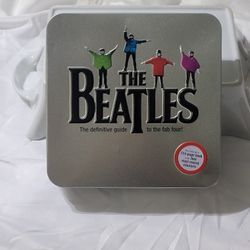 Beatles Sealed Tin Book And Coasters