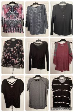 Ladies XL Gently Worn Tops