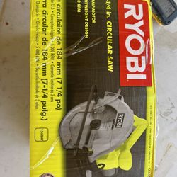 Ryobi 7-1-4 Inch Circular Saw 