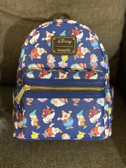Loungefly Snow White Dwarfs Mini Backpack