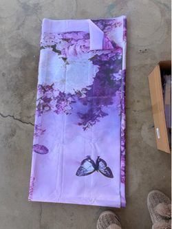 Purple Floral backdrop
