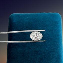 Lab Grown Certified Oval Diamond 