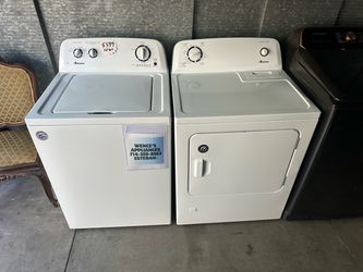 Amana washer and gas dryer