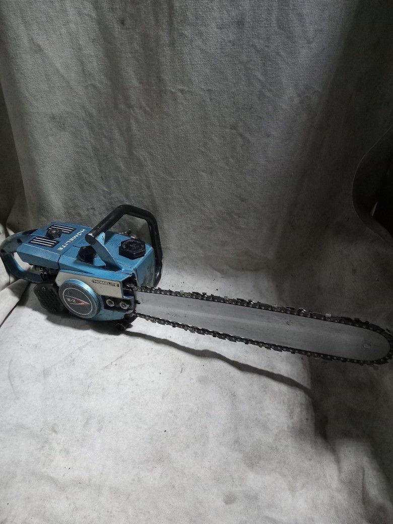 Vintage Homelite Chainsaw