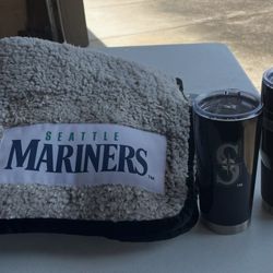 Mariners Throw Blanket /Coffee Tumblers