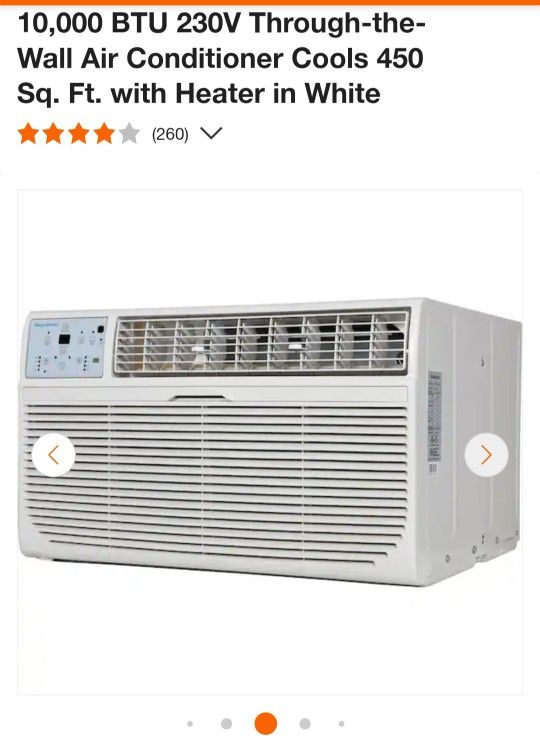 New Ac Unit In Box 10,000 Btu Window
