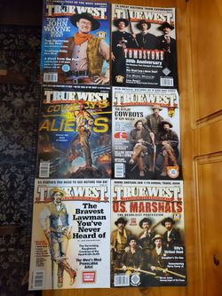 True West Magazines SET OF 6. Great Condition