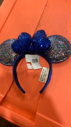 Disneyland blue Minnie Ears headband