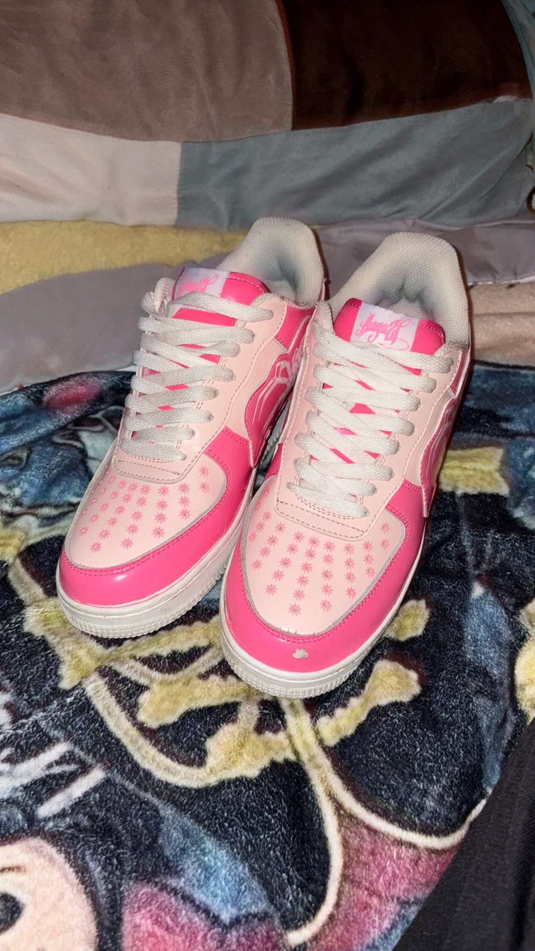Custom Angel Shoes