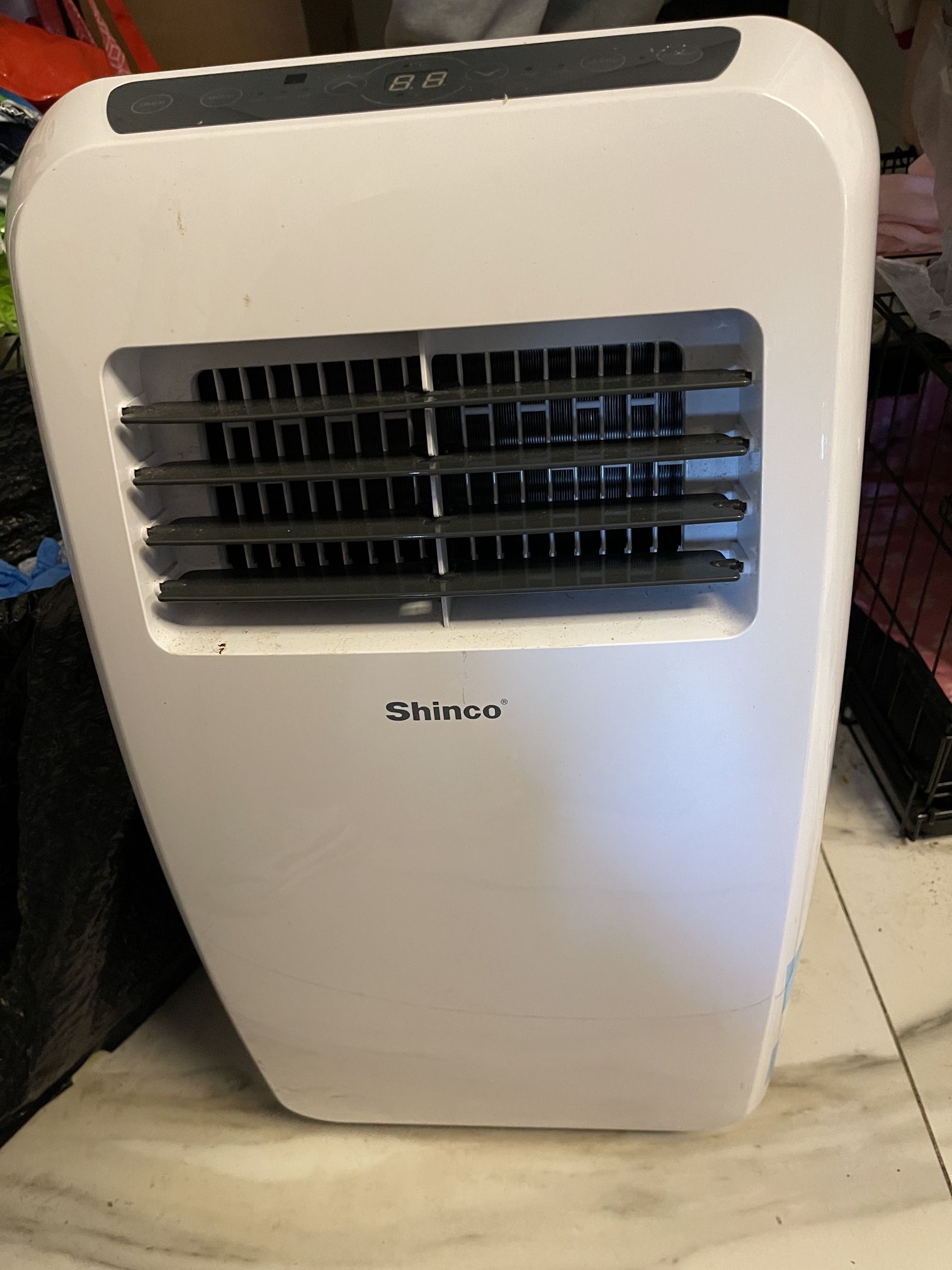 Shinco 8,000 BTU Portable Air Conditioner, AC Unit with Built-in Cool, Dehumidifier & Fan Modes for Room up to 200 sq.ft, Conditioner Remote Control,