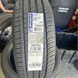 New Tires 235/40R19 Michelin Primacy MXM4 For Sale, FINANCING AVAILABLE