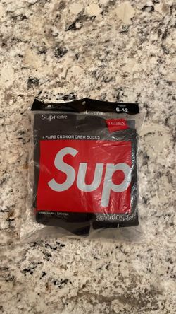 Black Supreme Socks