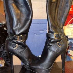 Knee High Guess Boots 