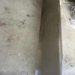 stainless steel shelf 5ft large x18 inch deep