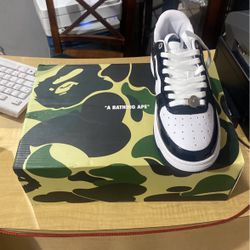 A Bathing Ape Bape Sta Low Black