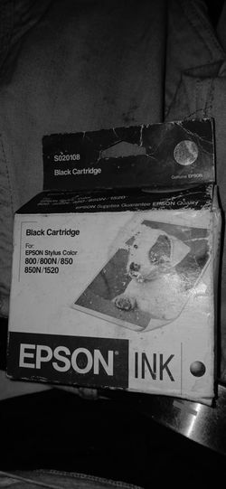 Epson black ink S020108 OEM NIB