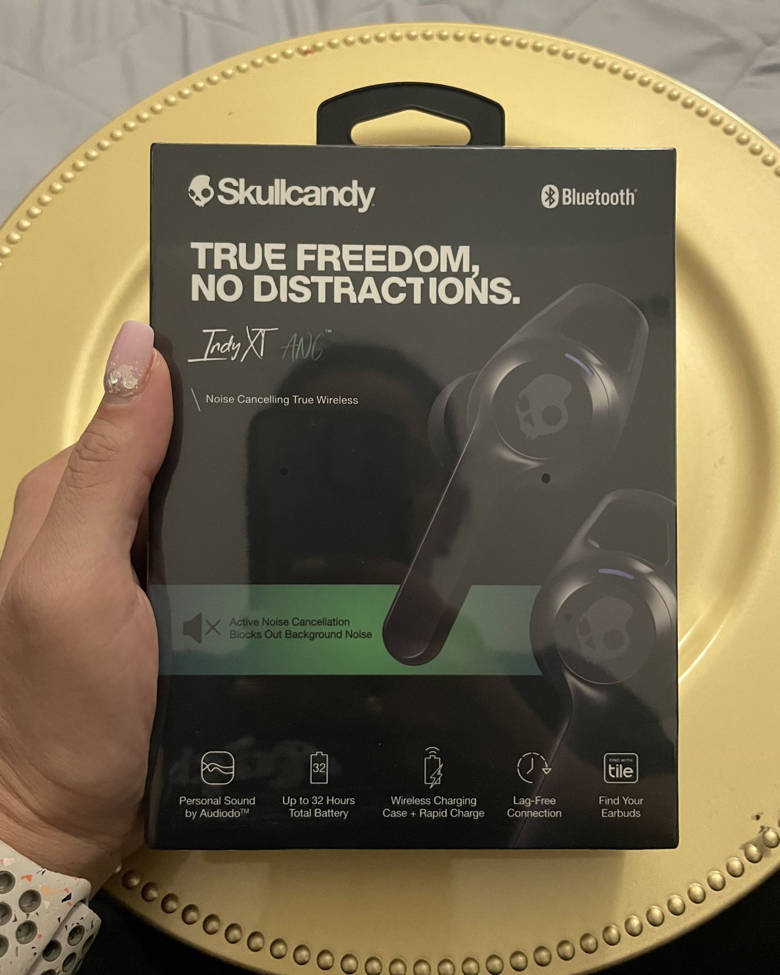 Skullcandy Indy XT ANC Active Noise Canceling True Wireless Earbuds