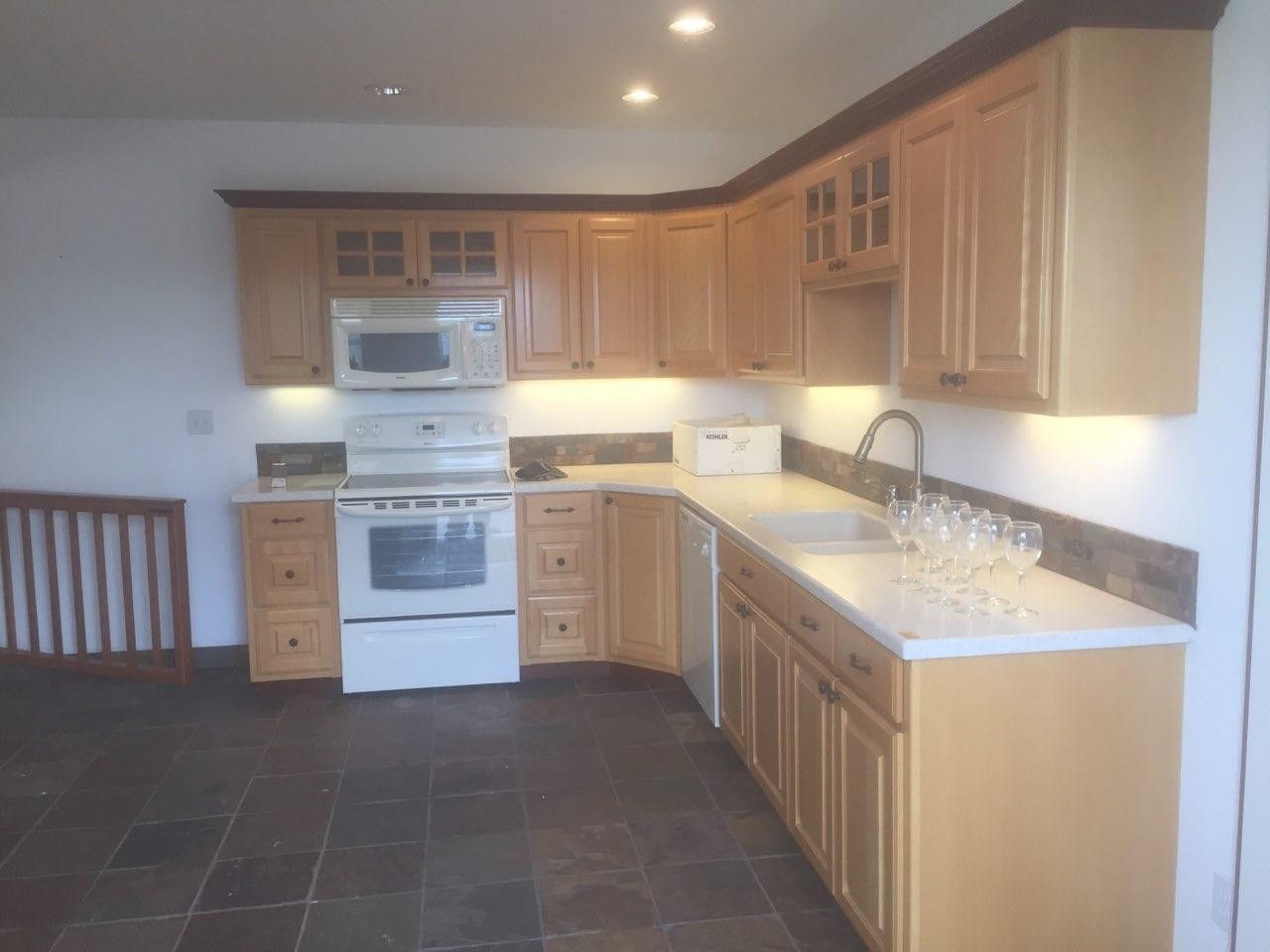 Kitchen cabinets and appliances